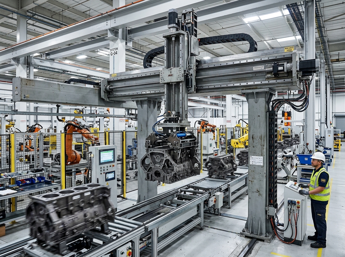 3 Axis Gantry Robot — Pick & Place